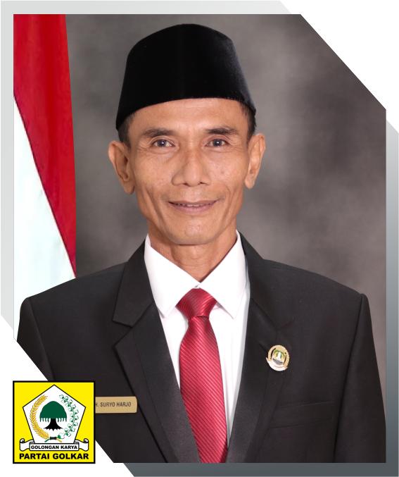 Anggota Komisi II DPRD Kota Bekasi H.Suryo Harjo