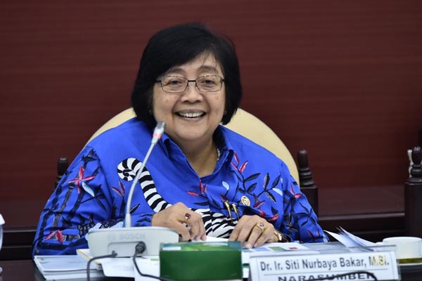 Menteri LHK Siti Nurbaya