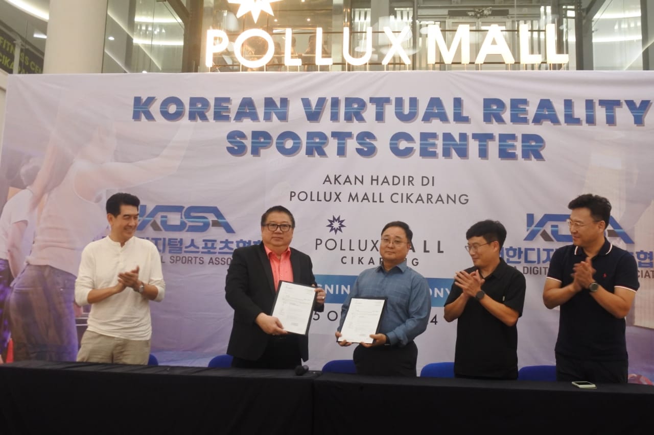 Pollux Mall Cikarang Hadirkan Korean Virtual Reality Sport Center