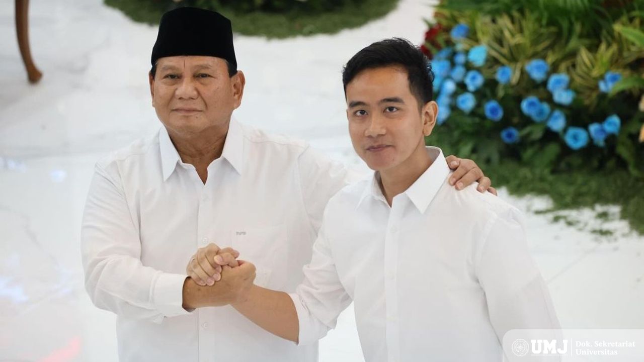 Presiden dan Wakil Presiden Indonesia Prabowo Gibran