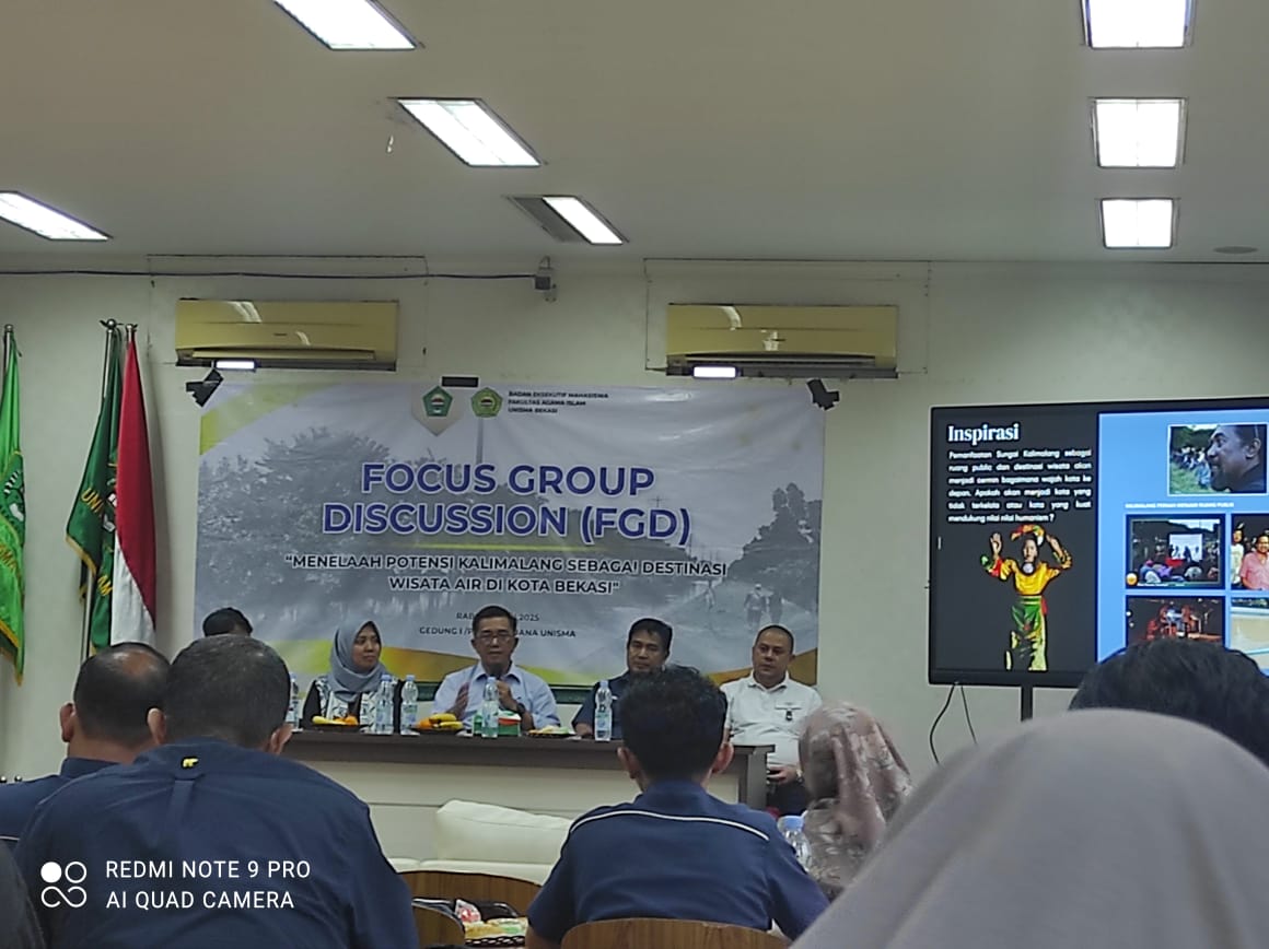 Richayatul Muslimah dalam Menghadiri FGD di Unisma 45 Bekasi