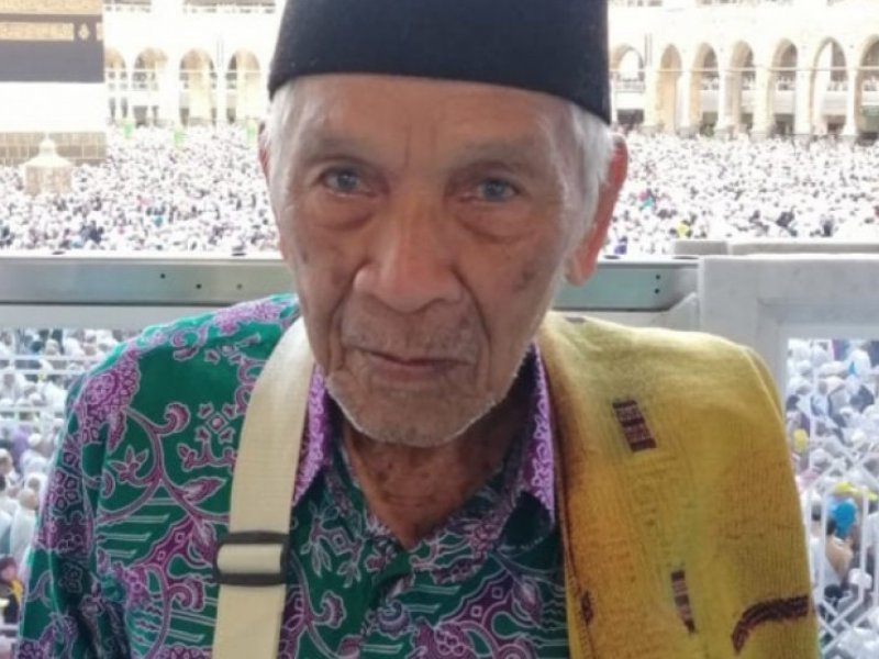 Tapsirin Wajat Ratam, jamaah haji asal Kloter 11 Palembang