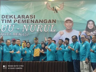 Kukuhkan Tim Pemenangan, Pasangan UN Pilihan Solutif Membangun Kota Bekasi